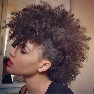 Mohawk hairstyles for black women in summer 2020-2021 - Page