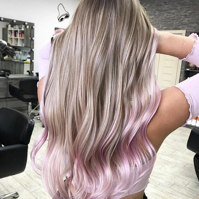 pink and lush hair goals by stylist @aina_rudenok.br 🌸 ✨ We're simply...