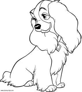 Drawing Lady and the Tramp #133230 (Animation Movies) - Prin