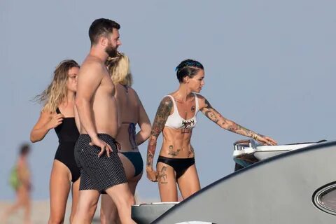 Ruby Rose in Bikini -08 GotCeleb