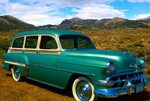 1954 Chevrolet Bel Air Station Wagon Photograph by Tim McCul