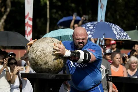 Two World’s Strongest Man Champions Have to Squeeze When The