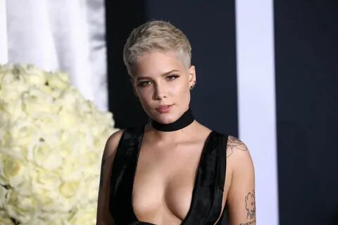 HALSEY at 'Fifty Shades Darker' Premiere in Los Angeles 02/0