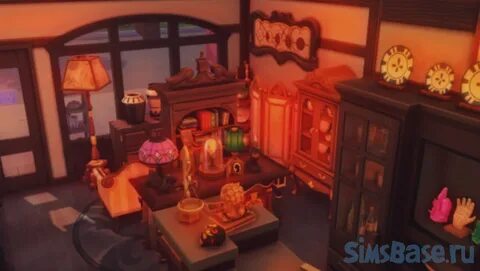 Японский ретро-магазин-кафе "Книжная лавка" от ruumu для Sim