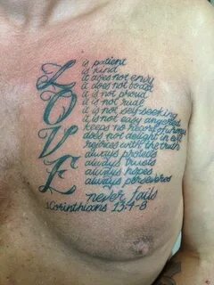 1 Corinthians 13 4 Tattoo Related Keywords & Suggestions - 1