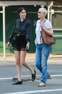 ANNIE LENNOX and Daughter TALI Out in Manhattan 06/11/2016 -