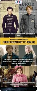 Harry Potter Character's Future Revealed by J.K. Rowling #Ha