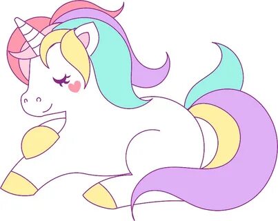 Download High Quality unicorn clipart pastel Transparent PNG