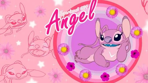 Stitch And Angel Wallpaper posted by Sarah Cunningham