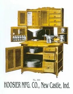 Magnet- Hoosier Cabinet salesmans catalog picture magnet Pan
