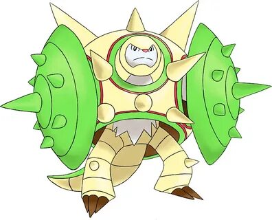 Pokemon 10654 Shiny Mega Chesnaught Shield Pokedex: Evolutio