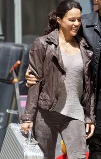 Michelle Rodriguez Fast And Furious 8 Letty Ortiz Jacket - J