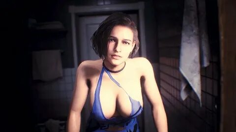 Resident Evil 3 Remake (Mod) Jill with Morning Glory Outfit 