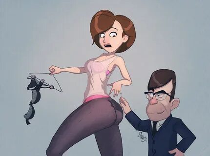 The Incredibles - Helen Vs Boss fuck