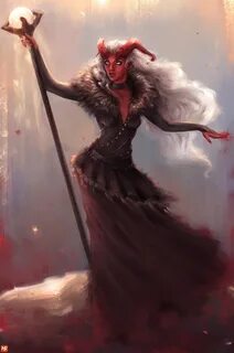 Pin by John Moseman on Race: Tieflings Tiefling female, Dung