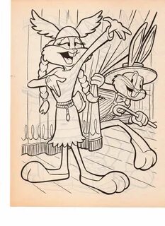 Honey Bunny Coloring Pages
