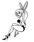 Gun Cartoon Bunny Playboy Drawing Drawings Comic Getdrawings