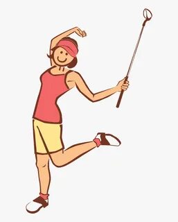 Picture Of A Golfer - Clip Art Golfer, HD Png Download - kin