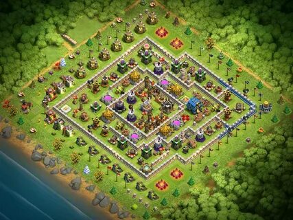 r/ClashofClans в Твиттере: "Base - Edge-Obstacle Forcing, Lo