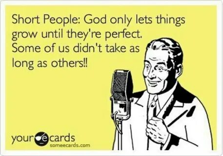 Exactly! Funny quotes, Short people, Funny