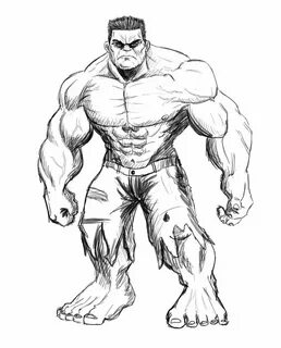 Drawings Hulk (56 photos) " Рисунки для срисовки и не только