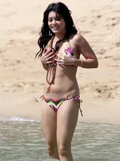 Vanessa Hudgens - Bikini Malfunction Candids in Hawaii