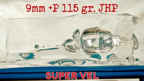 Super Vel Ammunition, 9mm 115 gr JHP Plain Gel Test - YouTub