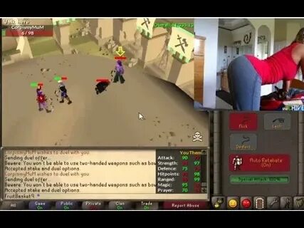 Twitch Girl Streamer Flashes Ass For Runescape Coins - YouTu