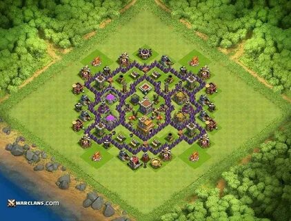 Best TH7 - TH7 Clash of Clans Defensive Base Layout Seni