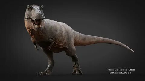 Max Bellomio - Tyrannosaurus Rex 3D Model - Life Reconstruct