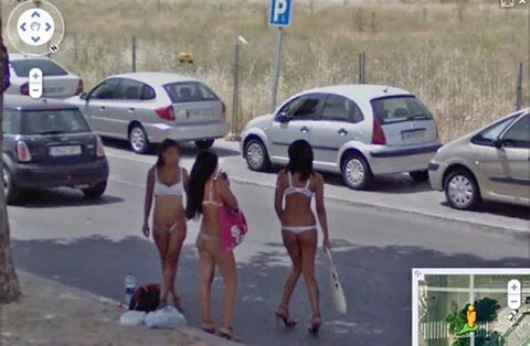 Moment Lucu, Aneh Dan Menyeramkan Yang Tertangkap Kamera Google Street View...