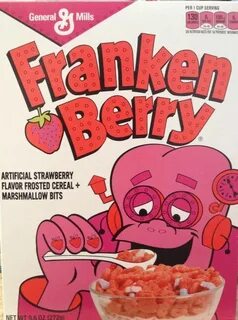 frankenberry-cereal- Berry cereal, Kids cereal, Cereal packa