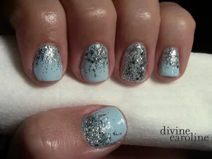 ombre glitter nail designs - Wonvo