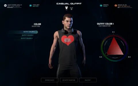 Well Bang Okay - Athletic Outfit Retexture at Mass Effect An