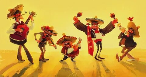 Mariachi / Мариачи, Character © Татьяна Чернийчук Illustrati