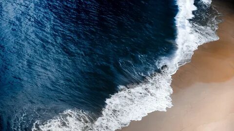 Aerial View Ocean Waves Wallpapers - Wallpaper Cave