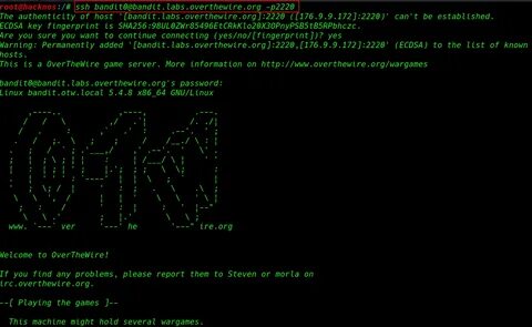 Overthewire Bandit walkthrough - 0 16 Bandit Overthewire walkthrough