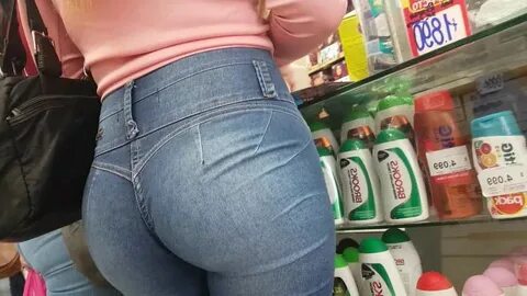Candid Booty Latina In Jeans - The Candid Bay
