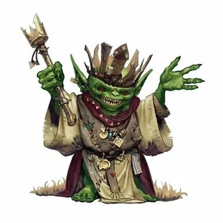 Male Goblin Chief King Robes - Pathfinder 2E PFRPG PFSRD DND
