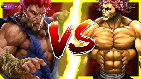 AKUMA (STREET FIGHTER) VS YUJIRO HANMA DUELO MORTAL - YouTub