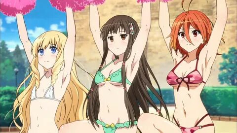 Amagi Brilliant Park Bikini Cheerleader Anime - Sankaku Comp