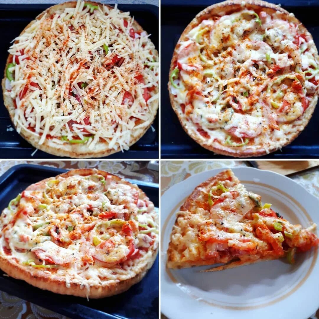пицца из лаваша в духовке фото 91