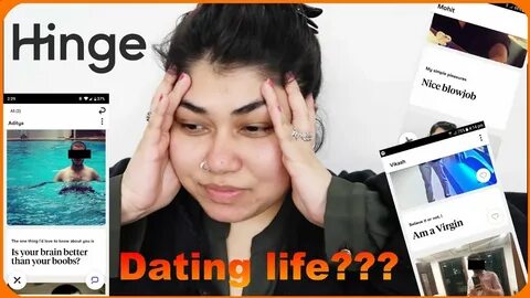 Hinge Dating App WTF lol - YouTube
