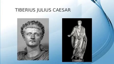 Tiberius Julius Caesar - английский язык, презентации