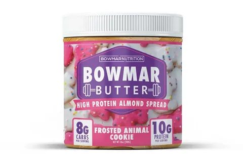 Frosted Animal Cookie Bowmar Butter made with actual animal 