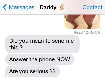 Girl Accidentally Sends Nudes To Her Father, Shares Embarras