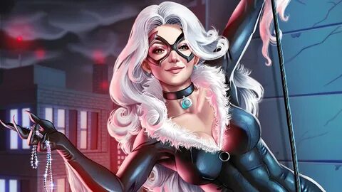 Black Cat Felicia Hardy Marvel HD 4K Wallpaper #8.36