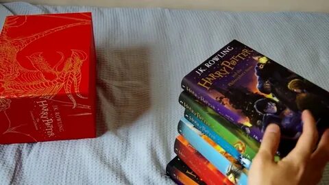 Harry Potter Hardcover Box Set UK new jackets by Jonny Duddl