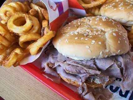 Arby's Roast Beef & Curly Fries (Arby's, Silverdale, WA) I. 