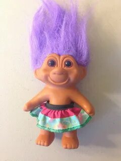 purple hair troll cheap online
